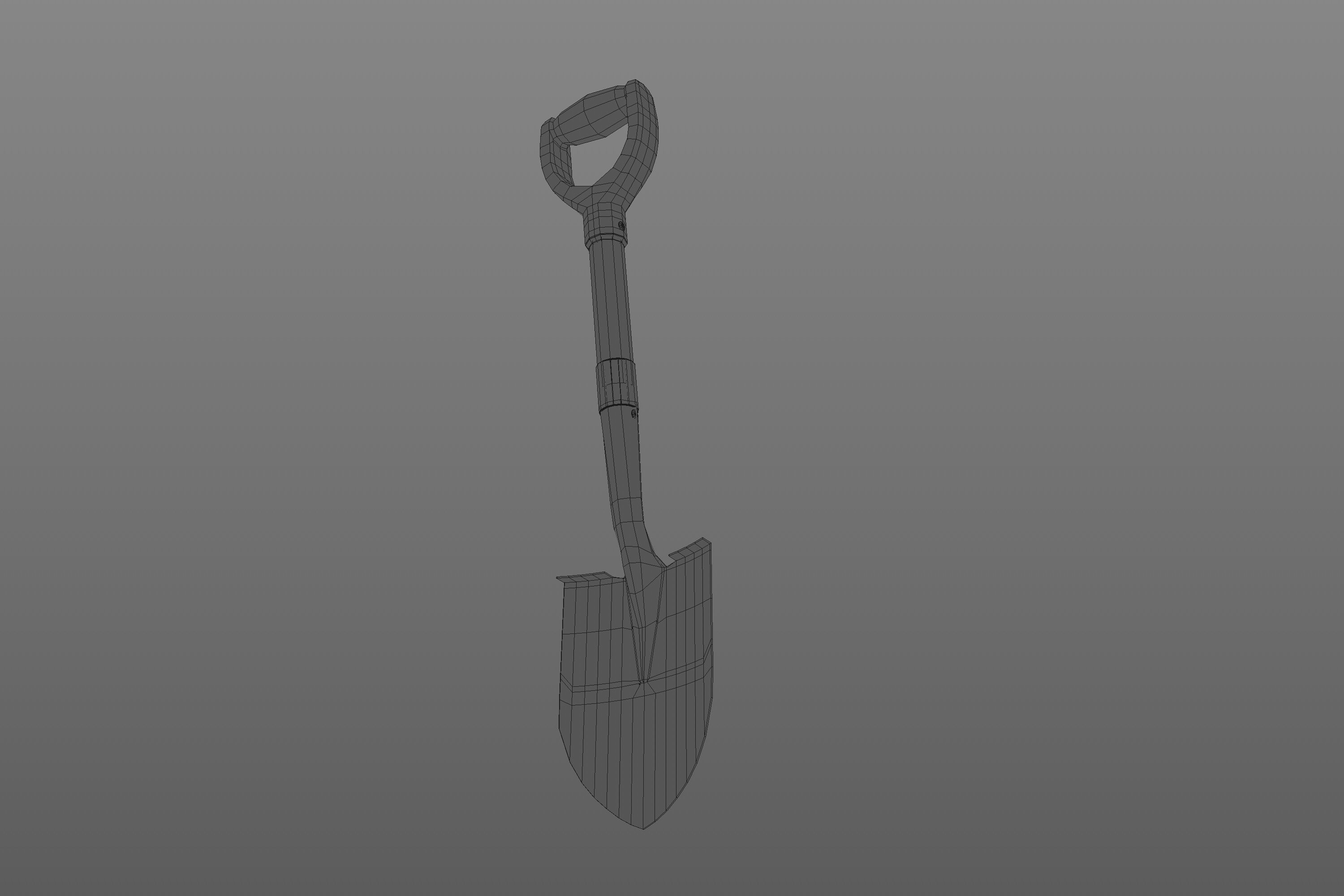 Shovel 3D model_7