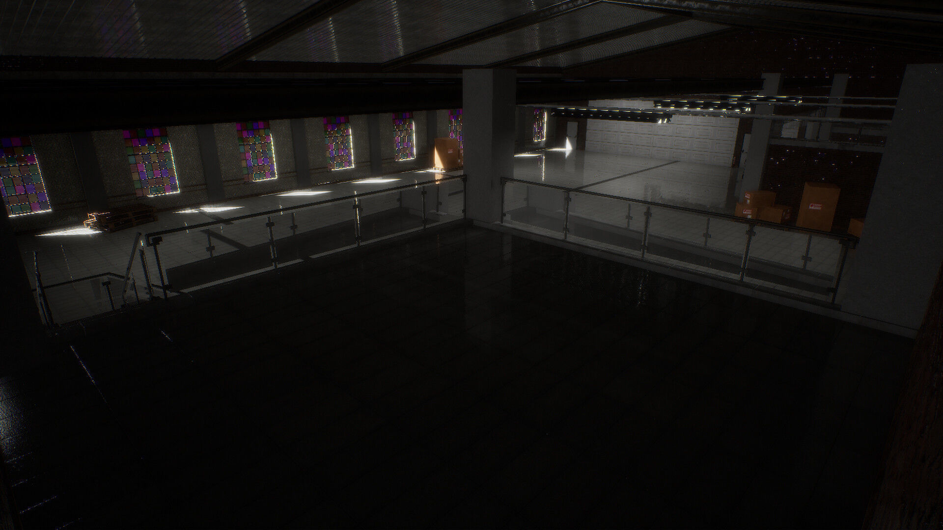 Garage Warehouse - Unreal Engine Project Low-poly 3D model_11