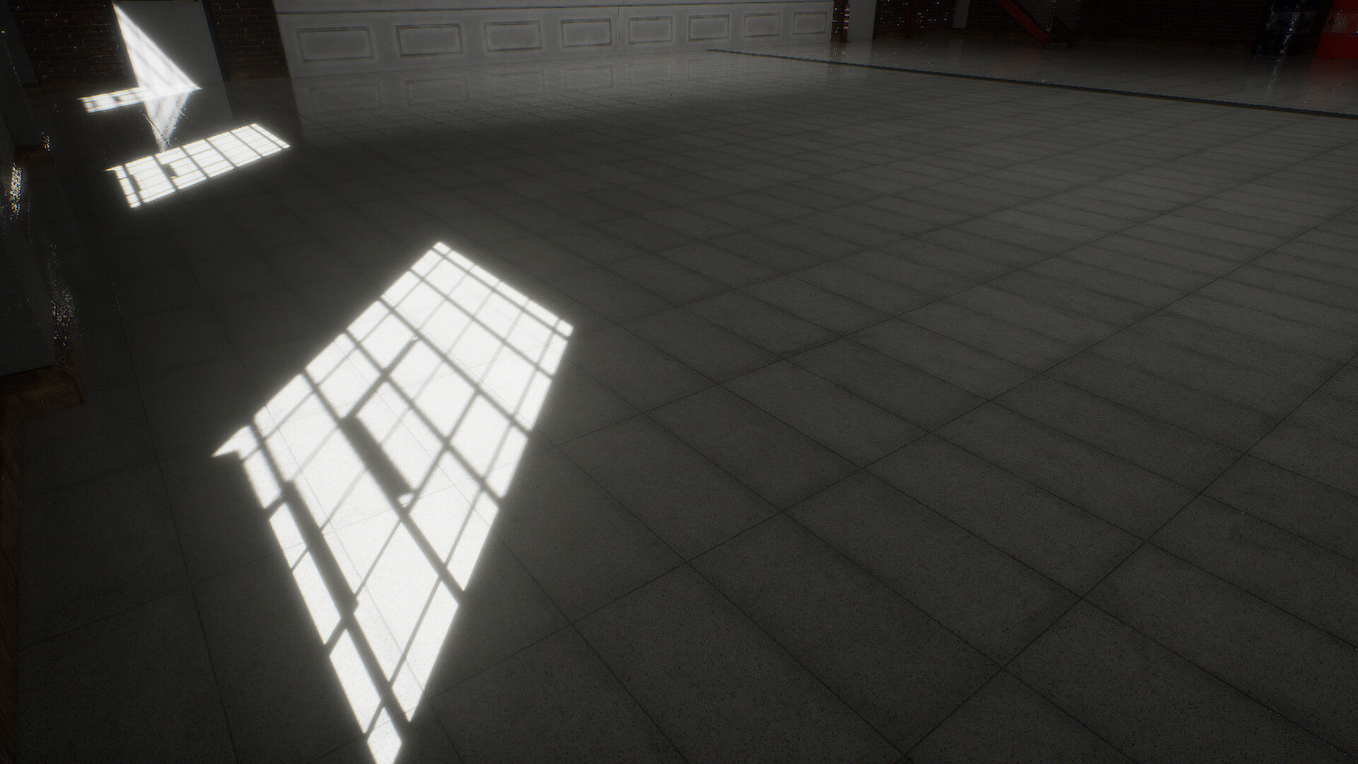 Garage Warehouse - Unreal Engine Project Low-poly 3D model_9