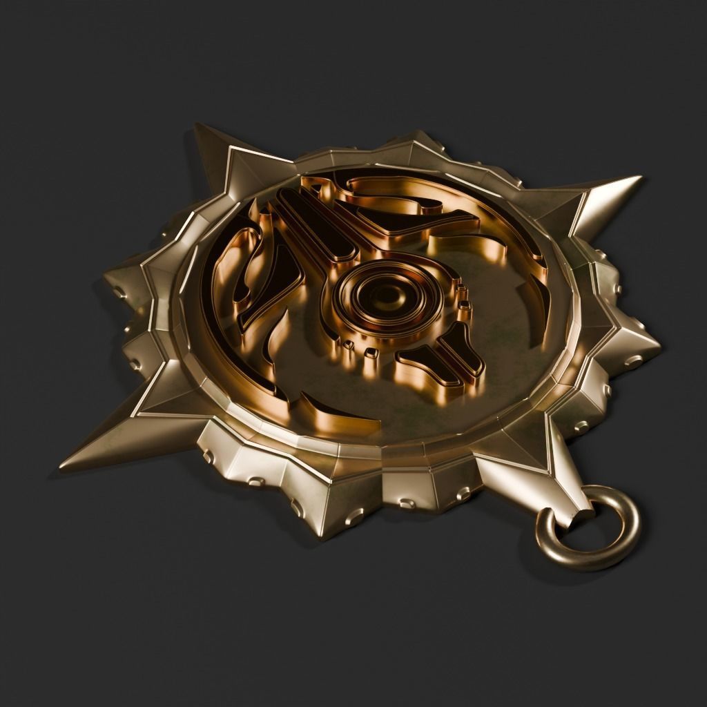 Talisman 3D printable model 3D print model_7