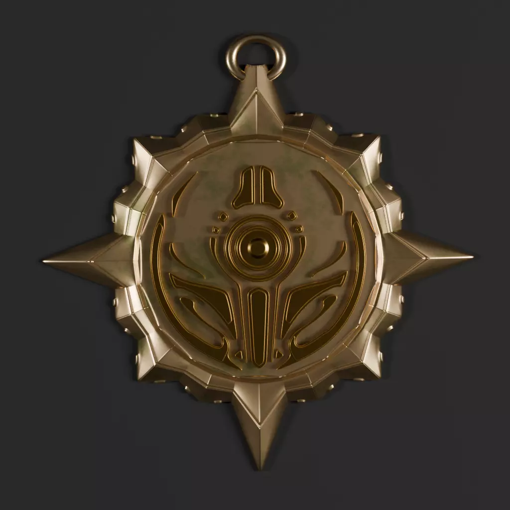 Talisman 3D printable model 3D print model_0