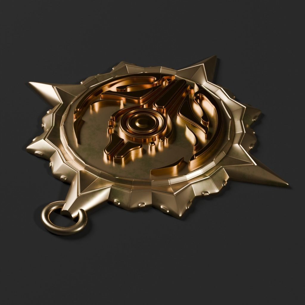 Talisman 3D printable model 3D print model_6