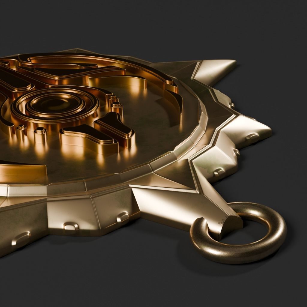 Talisman 3D printable model 3D print model_4