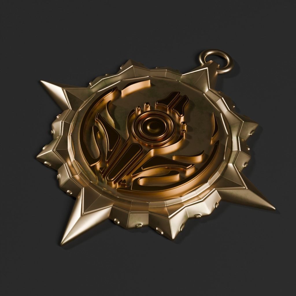 Talisman 3D printable model 3D print model_2