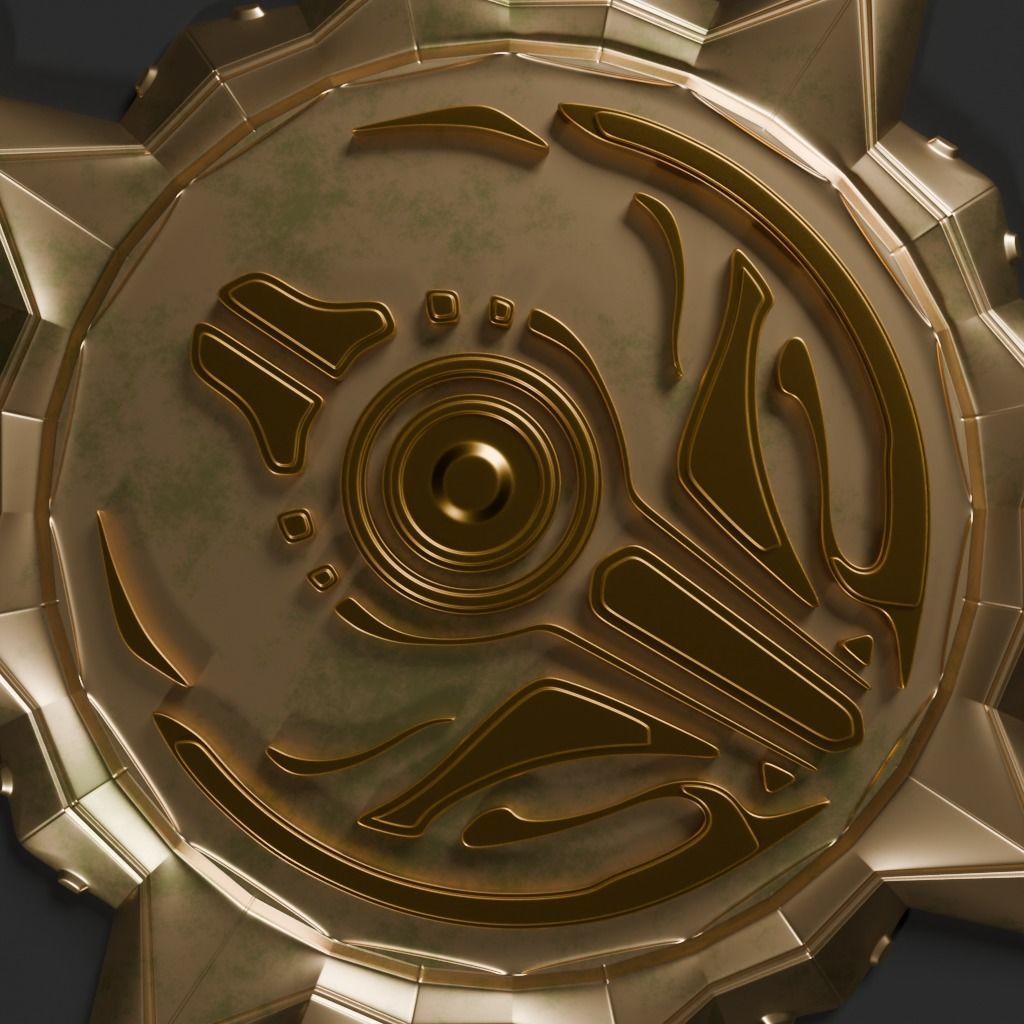 Talisman 3D printable model 3D print model_9