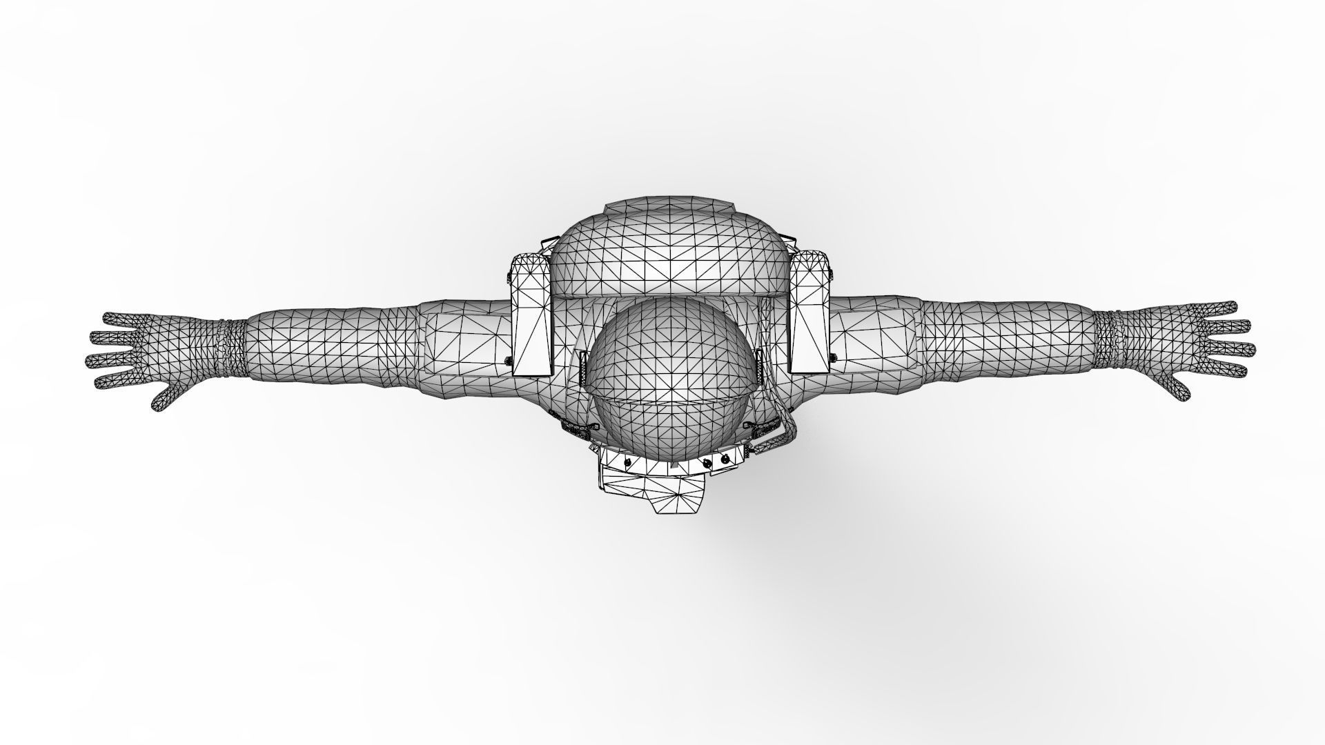 Astronaut in Space Suit 3D model_17