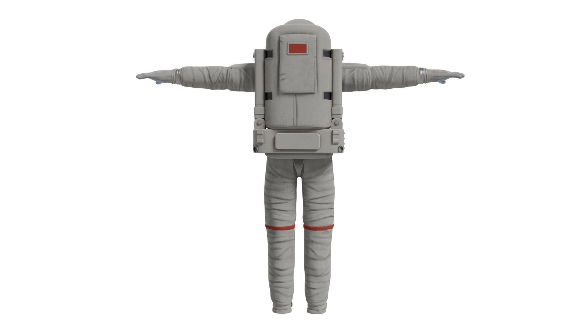 Astronaut in Space Suit 3D model_5