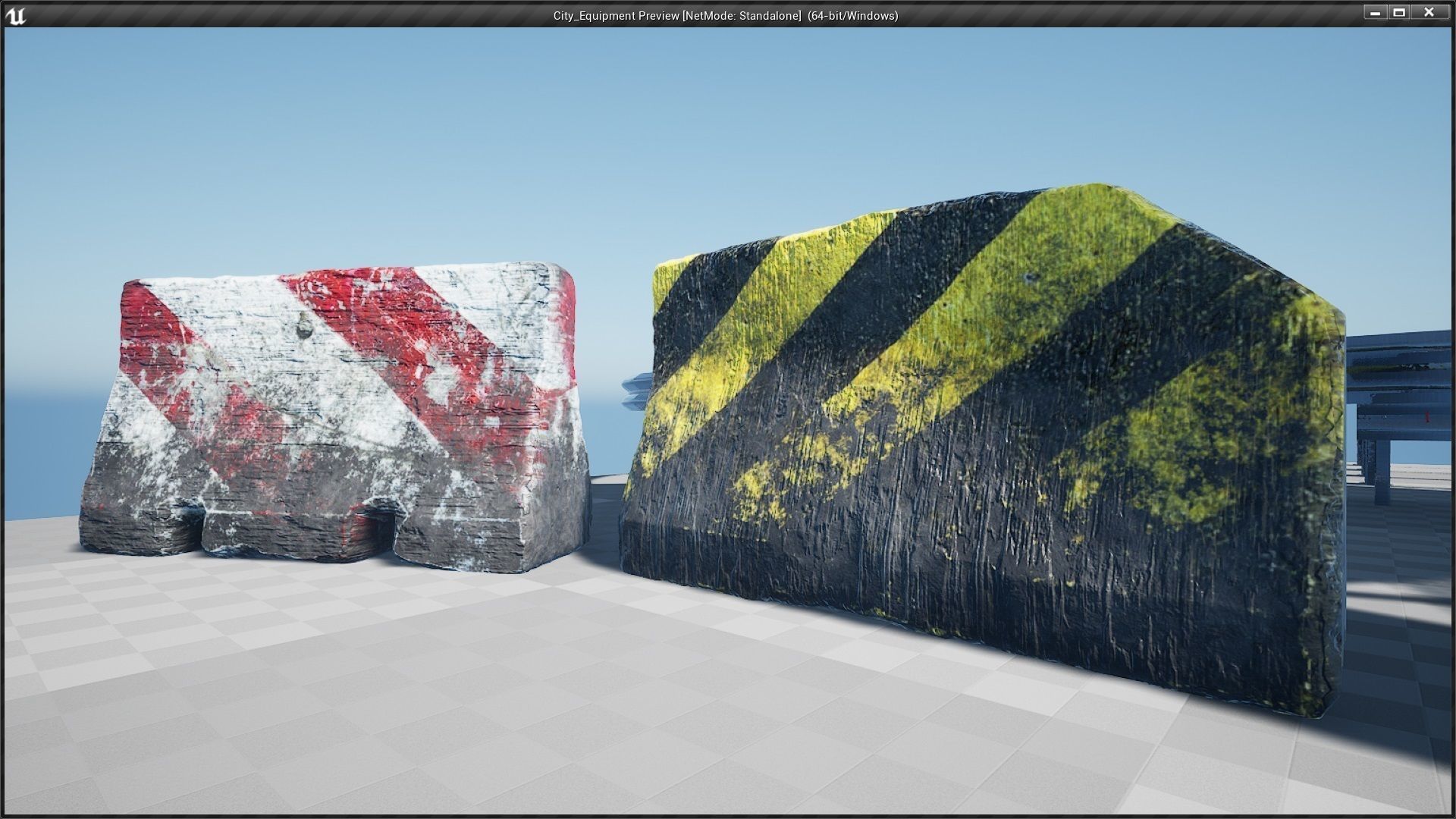City Equipment - Unreal Engine Project  Low-poly 3D model_5