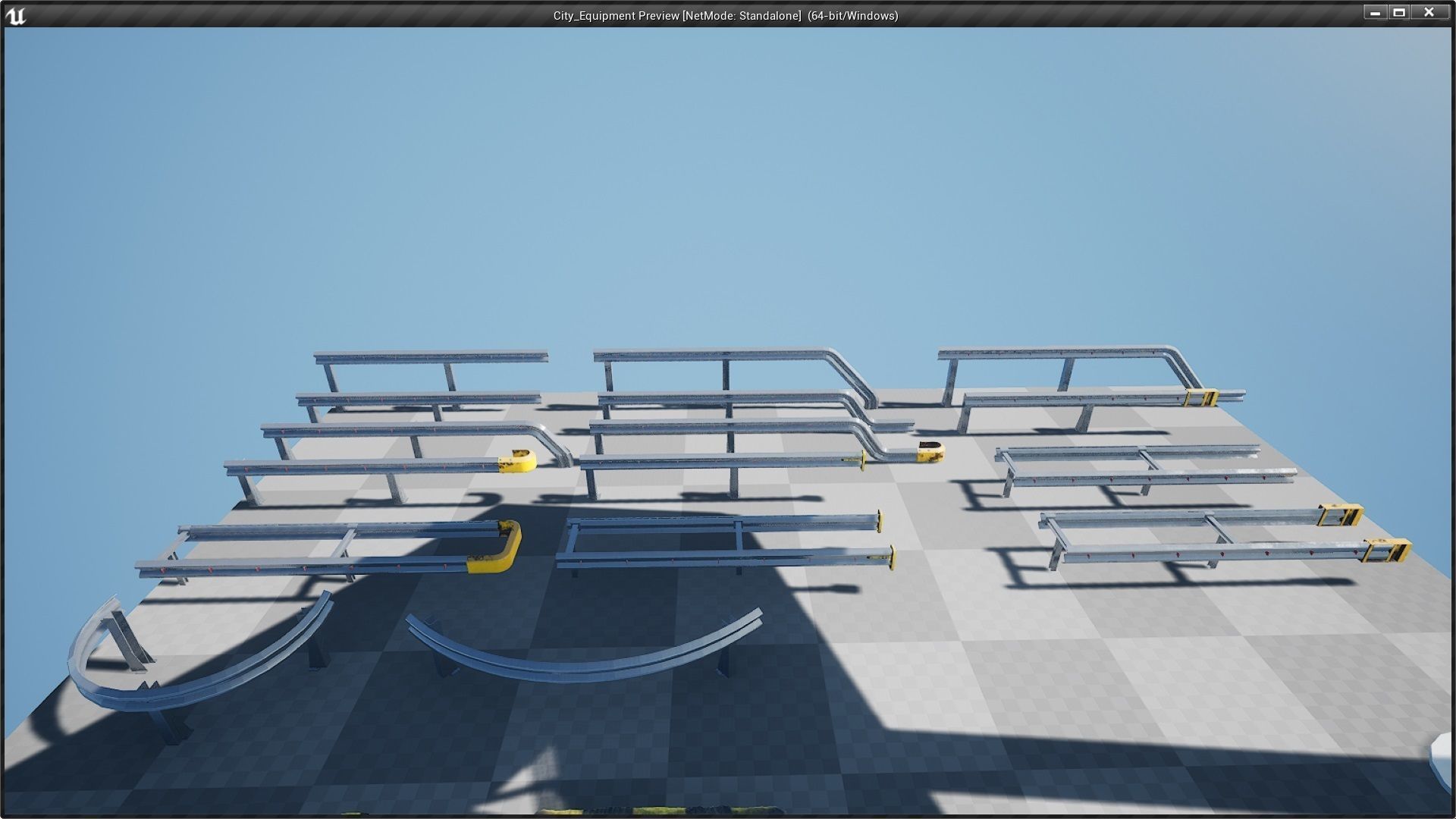 City Equipment - Unreal Engine Project  Low-poly 3D model_3