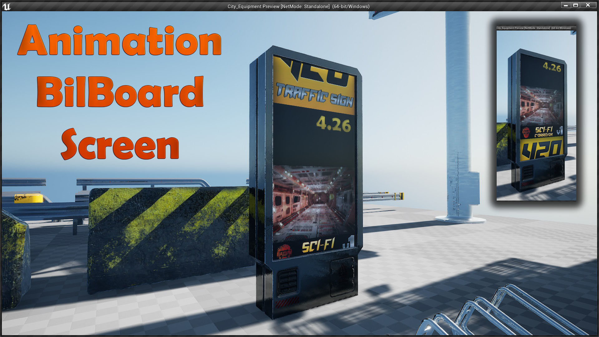 City Equipment - Unreal Engine Project  Low-poly 3D model_7