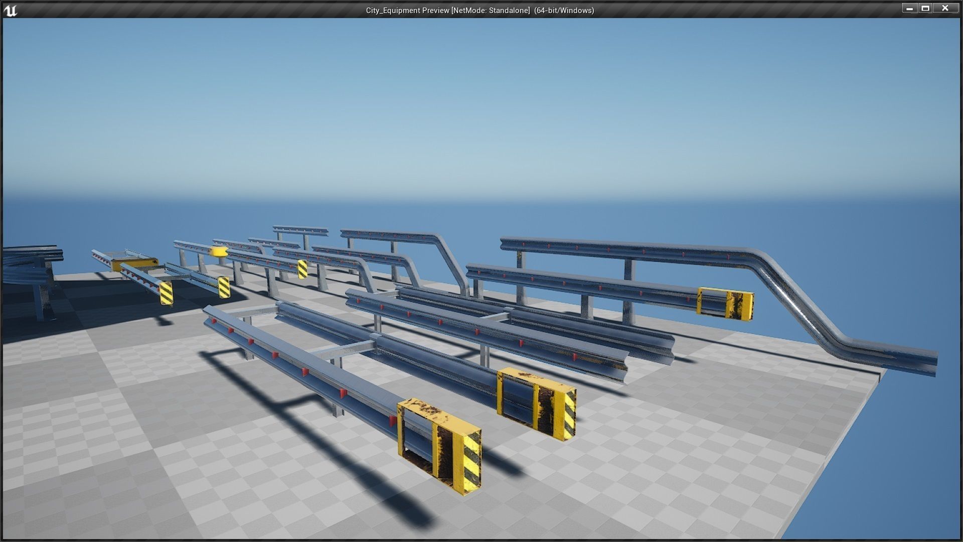 City Equipment - Unreal Engine Project  Low-poly 3D model_6