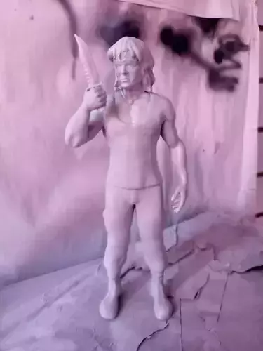 JOHN RAMBO 3D print model