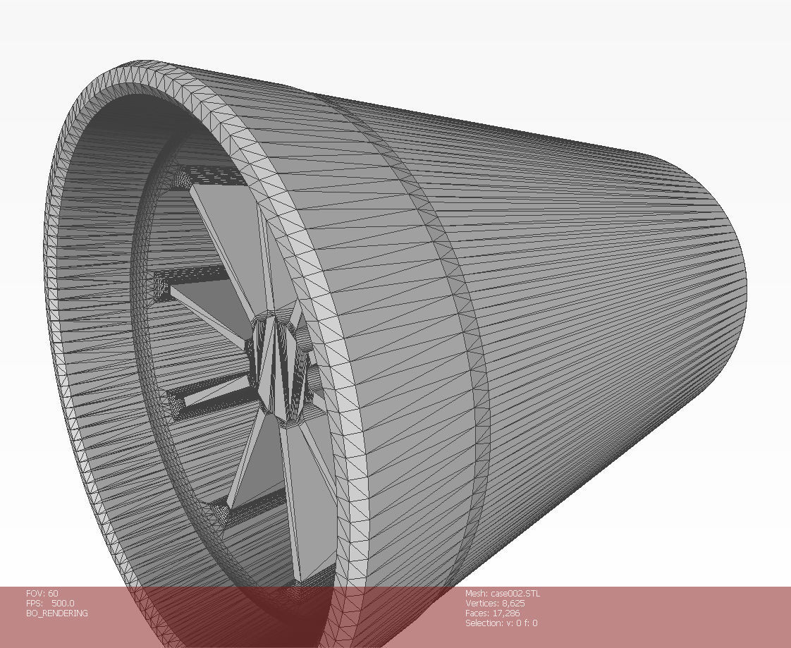 Artillery cumulative antitank projectile of 122mm Stand model 3D model_13