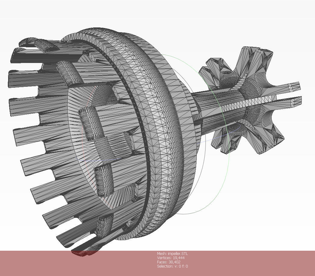 Artillery cumulative antitank projectile of 122mm Stand model 3D model_14