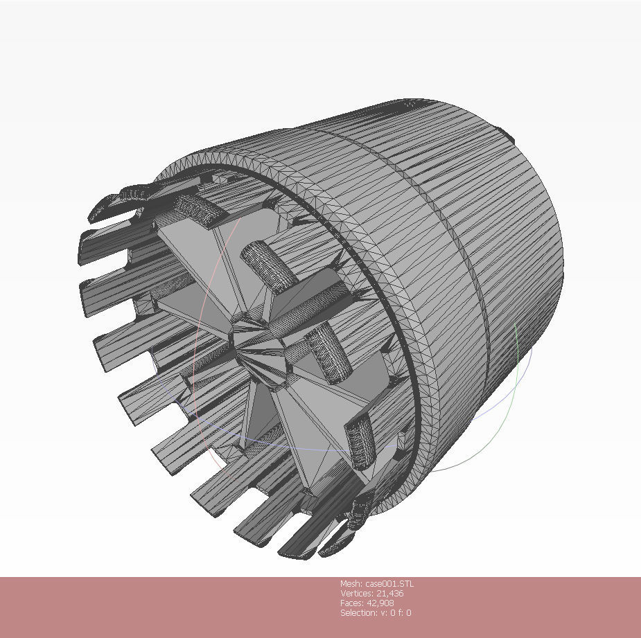 Artillery cumulative antitank projectile of 122mm Stand model 3D model_12