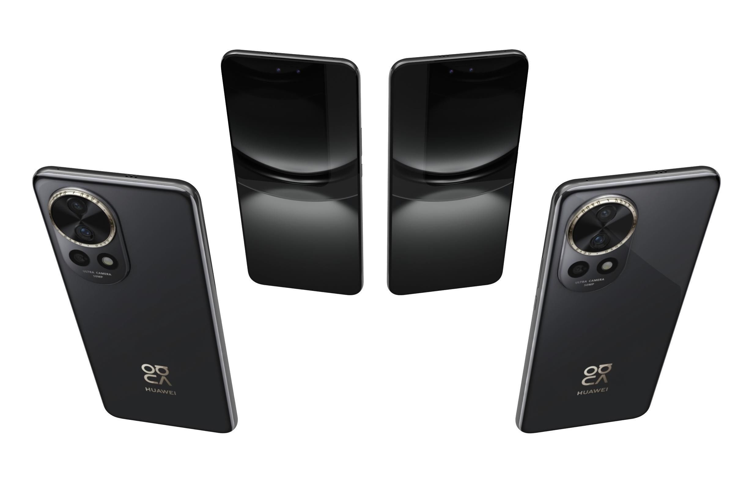 Huawei Nova 12 Pro Black 3D model_4