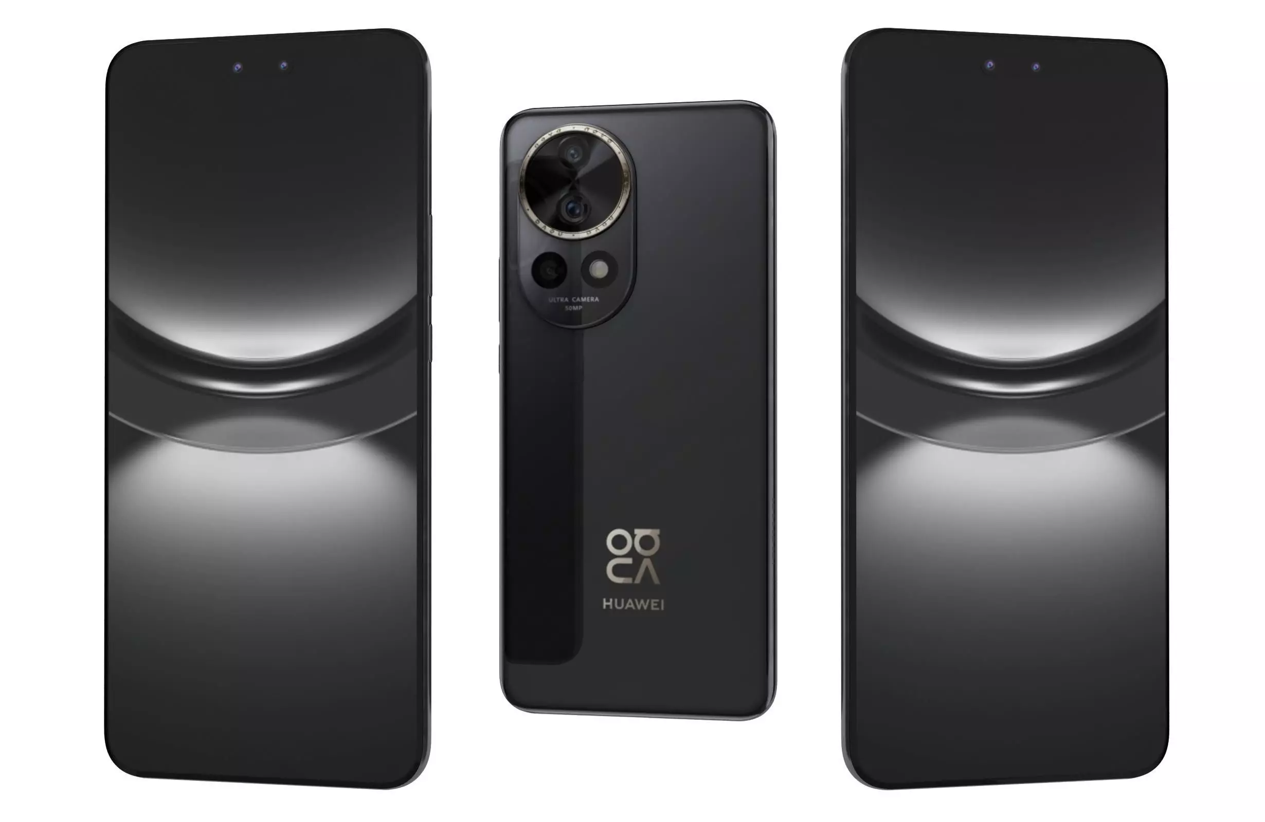 Huawei Nova 12 Pro Black 3D model_0