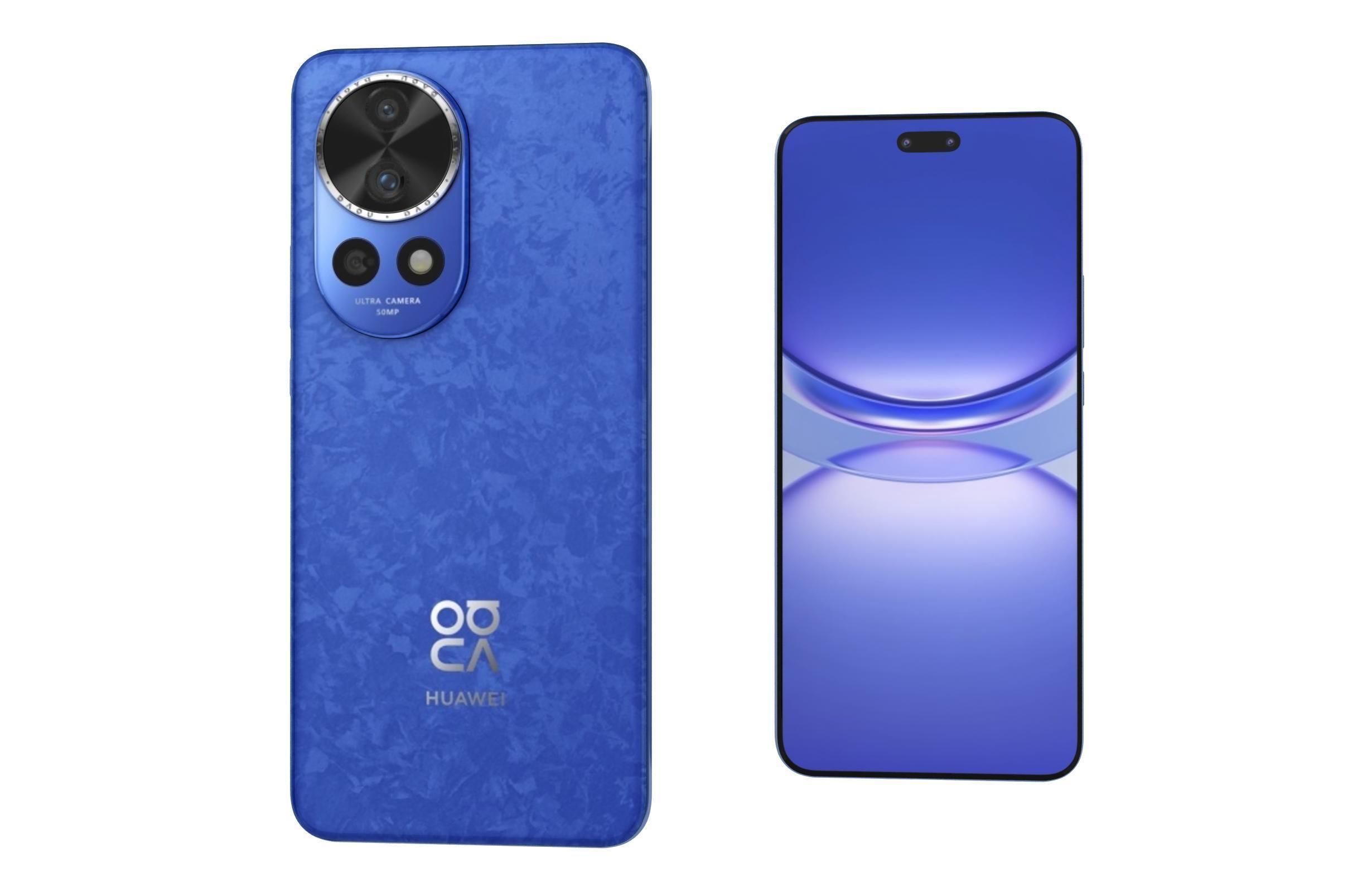 Huawei Nova 12 Pro Blue 3D model_7