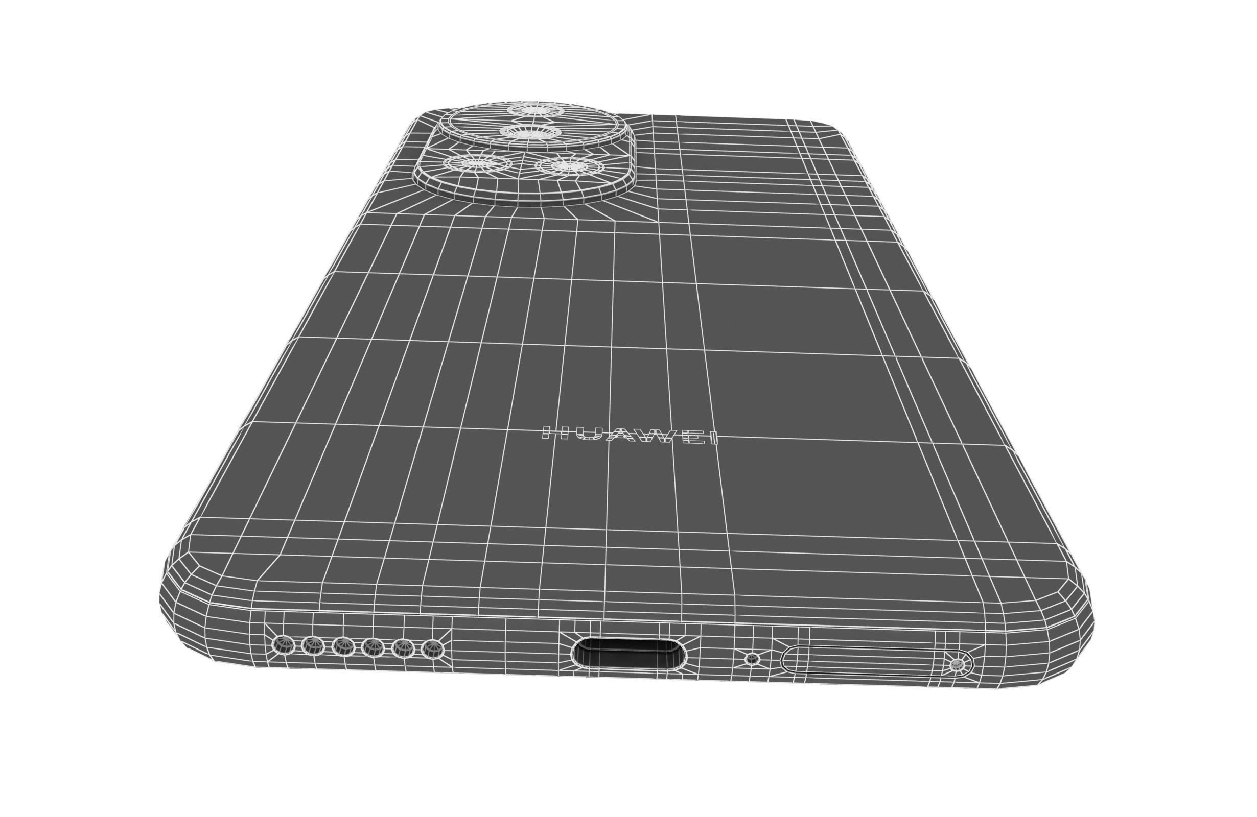 Huawei Nova 12 Pro Blue 3D model_23