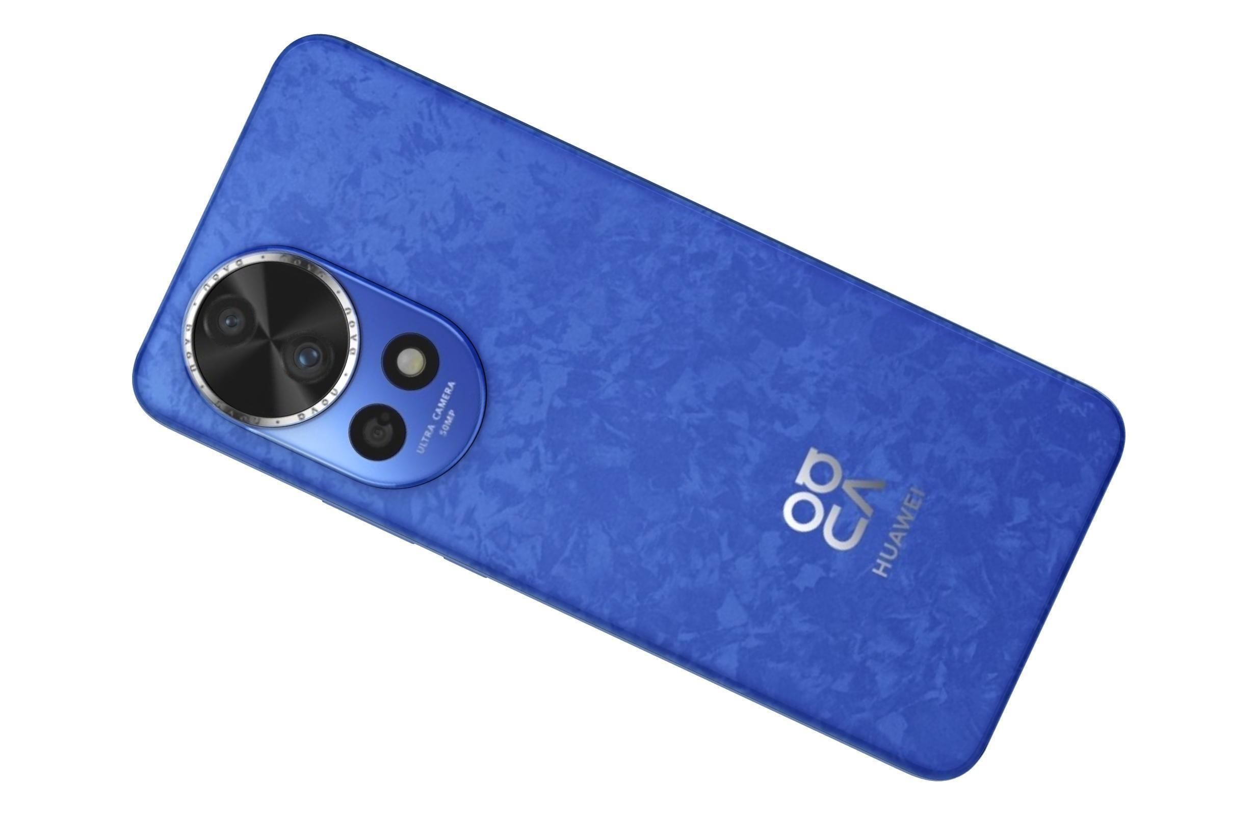 Huawei Nova 12 Pro Blue 3D model_12