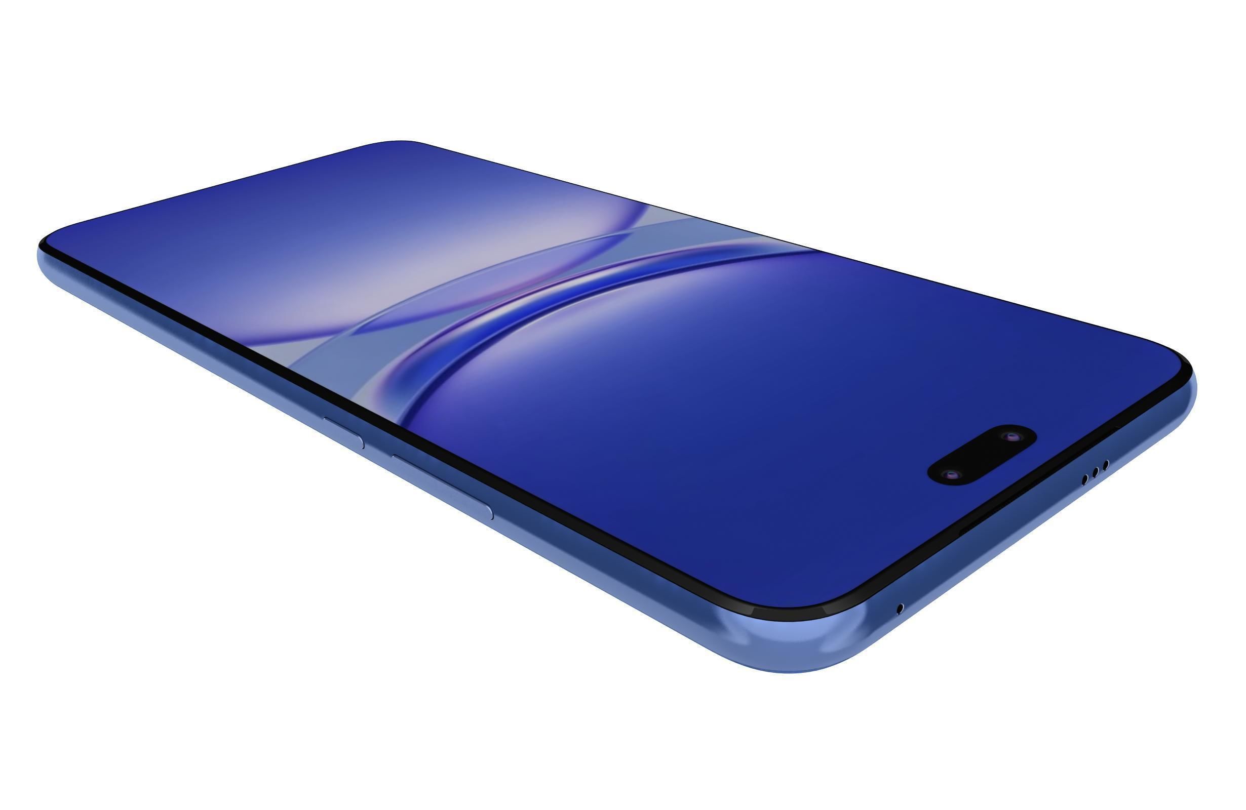 Huawei Nova 12 Pro Blue 3D model_10