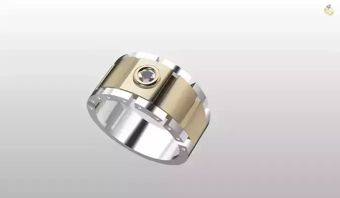 Mens Ring 3D print model