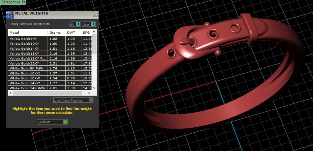 Belt Ring-2 3D print model_3