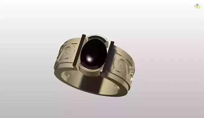 Mens Ring 3D print model