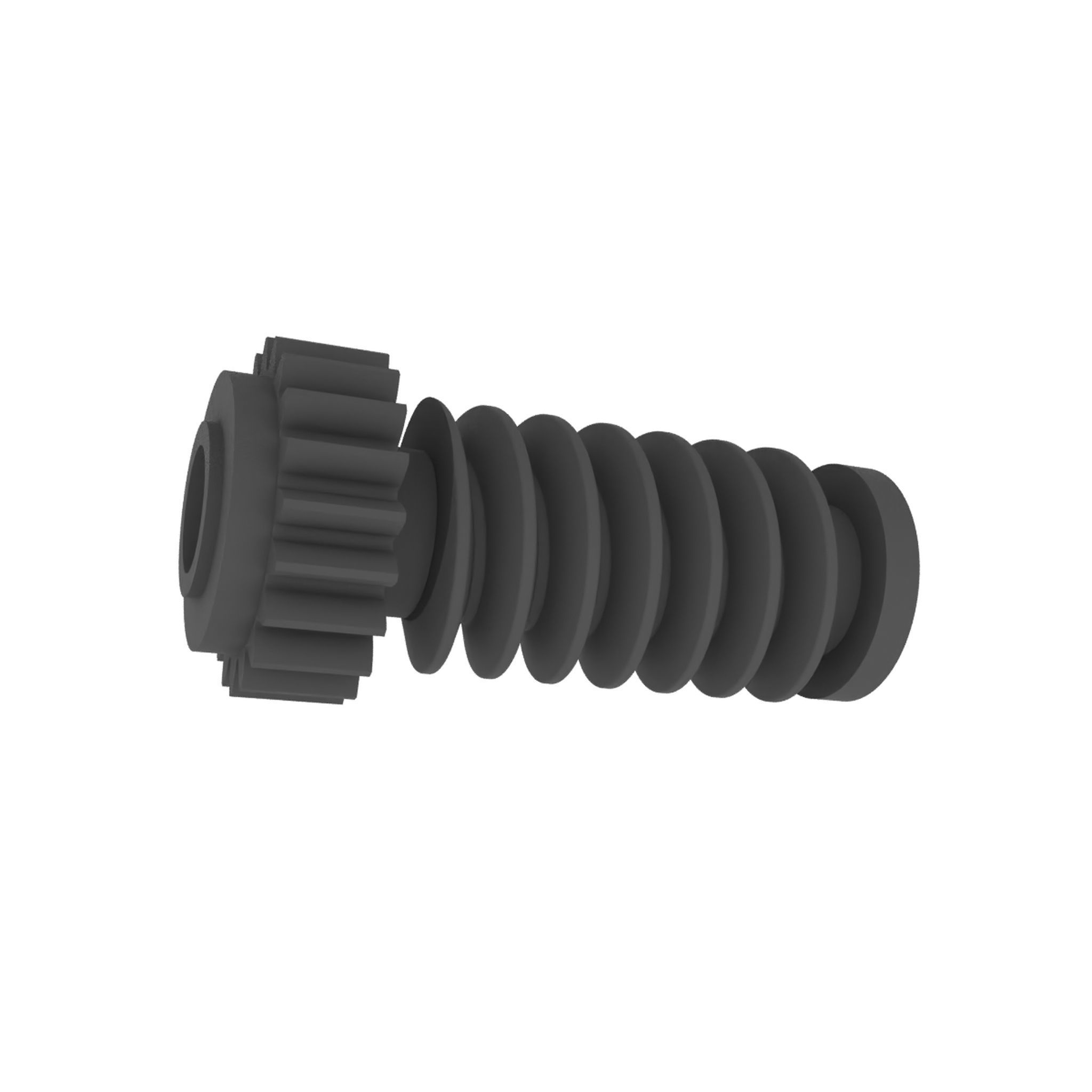 Hella turbocharger actuator gear for MBenz 253010862 type B 3D print model_4