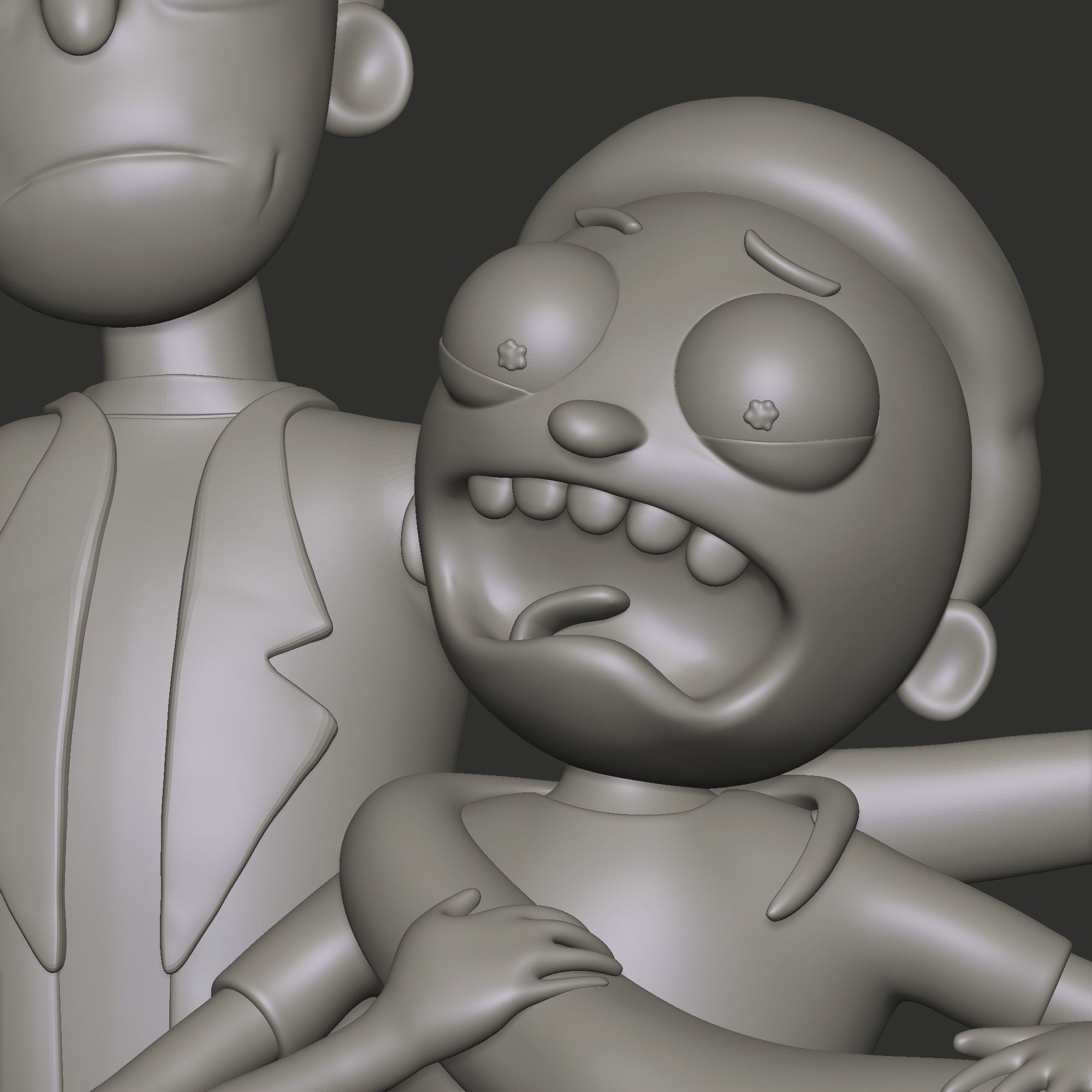 Rick and Morty 3d printable figure 3D print model_6