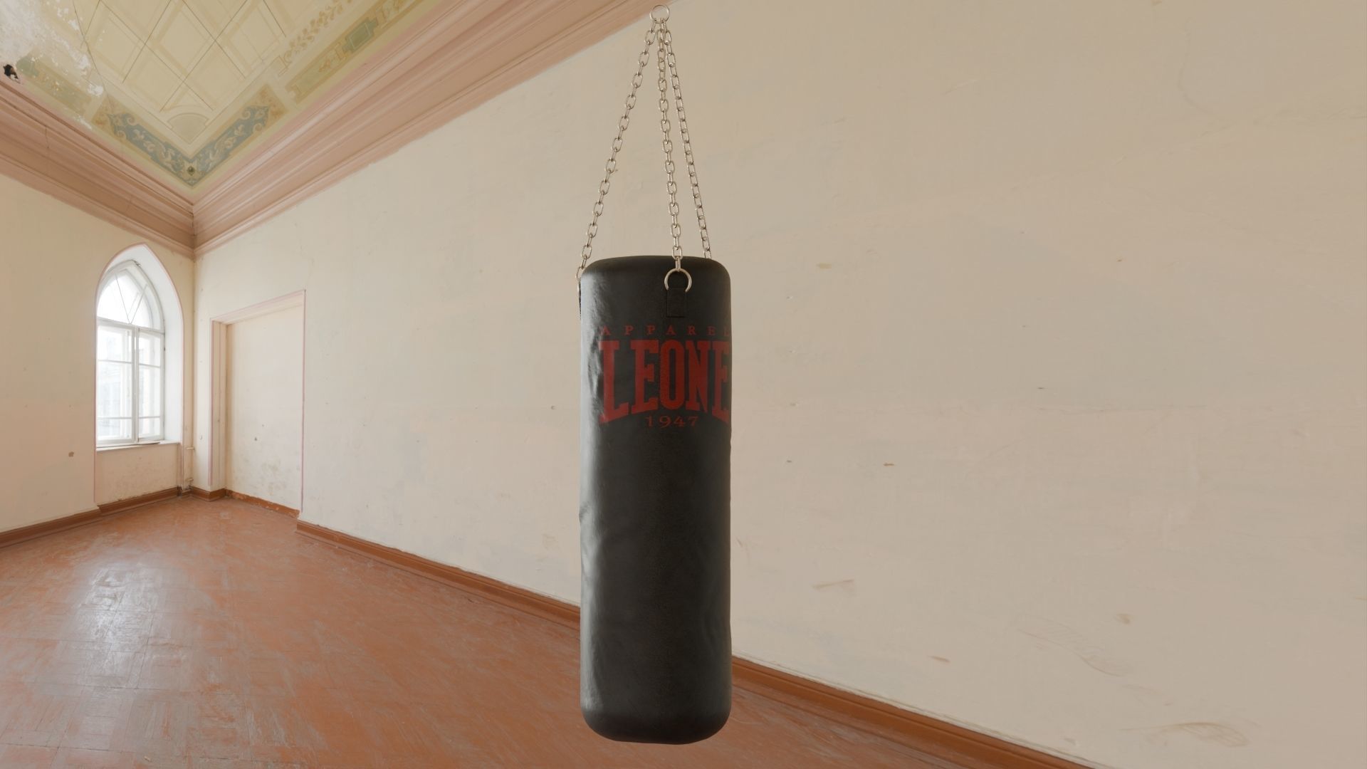 Punch Bag Low-poly 3D model_14