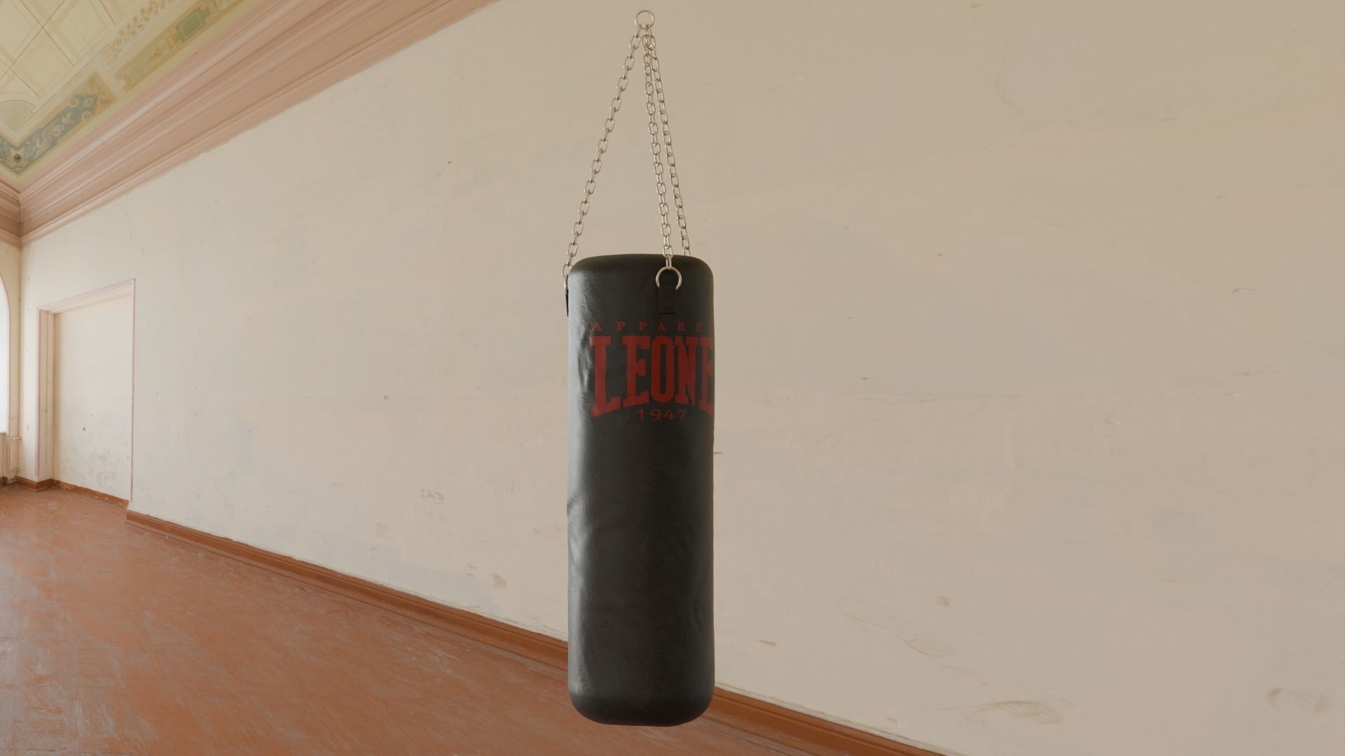 Punch Bag Low-poly 3D model_15