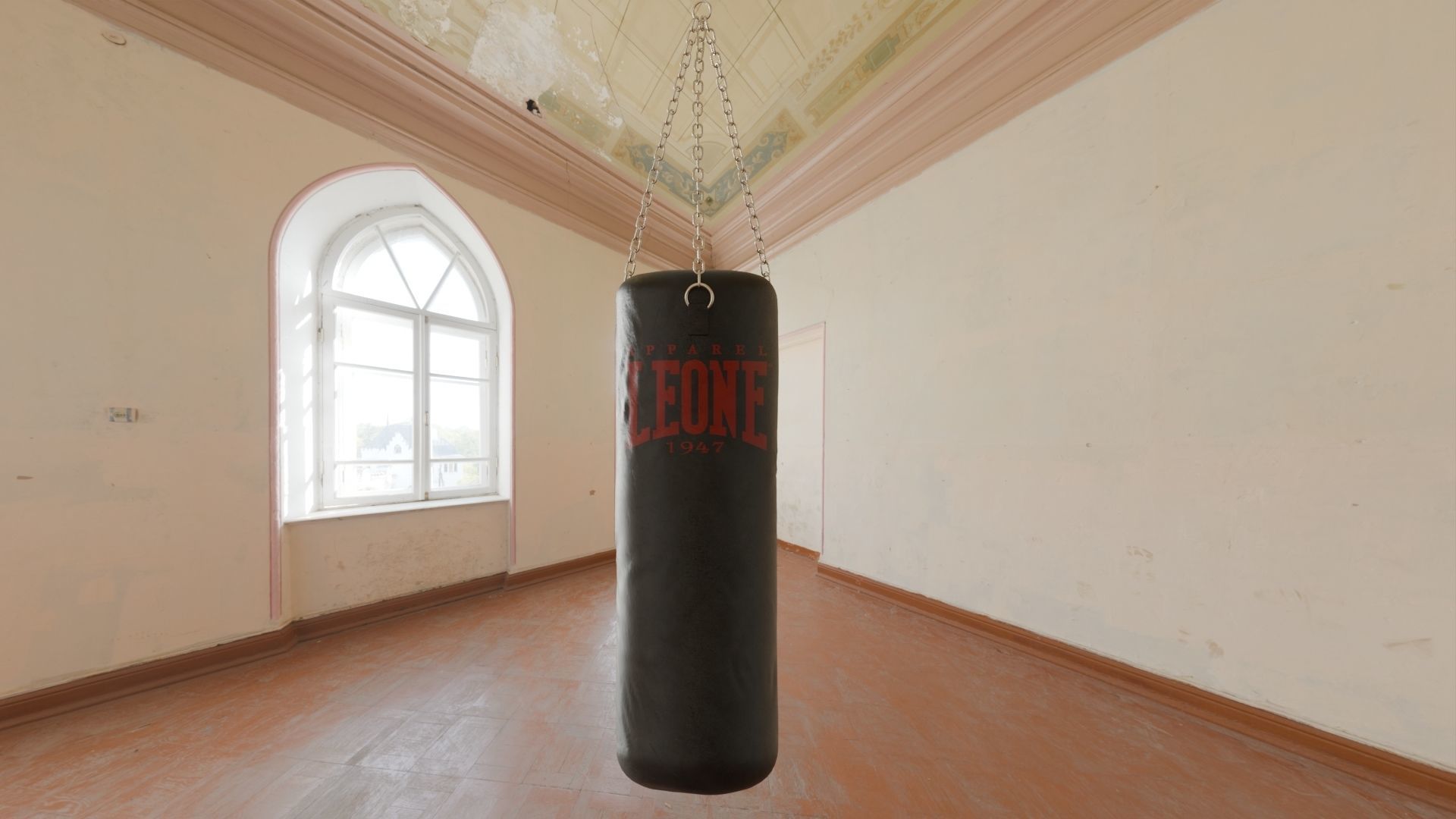 Punch Bag Low-poly 3D model_24