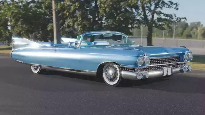 1959 Cadillac Eldorado Biarritz 3D model