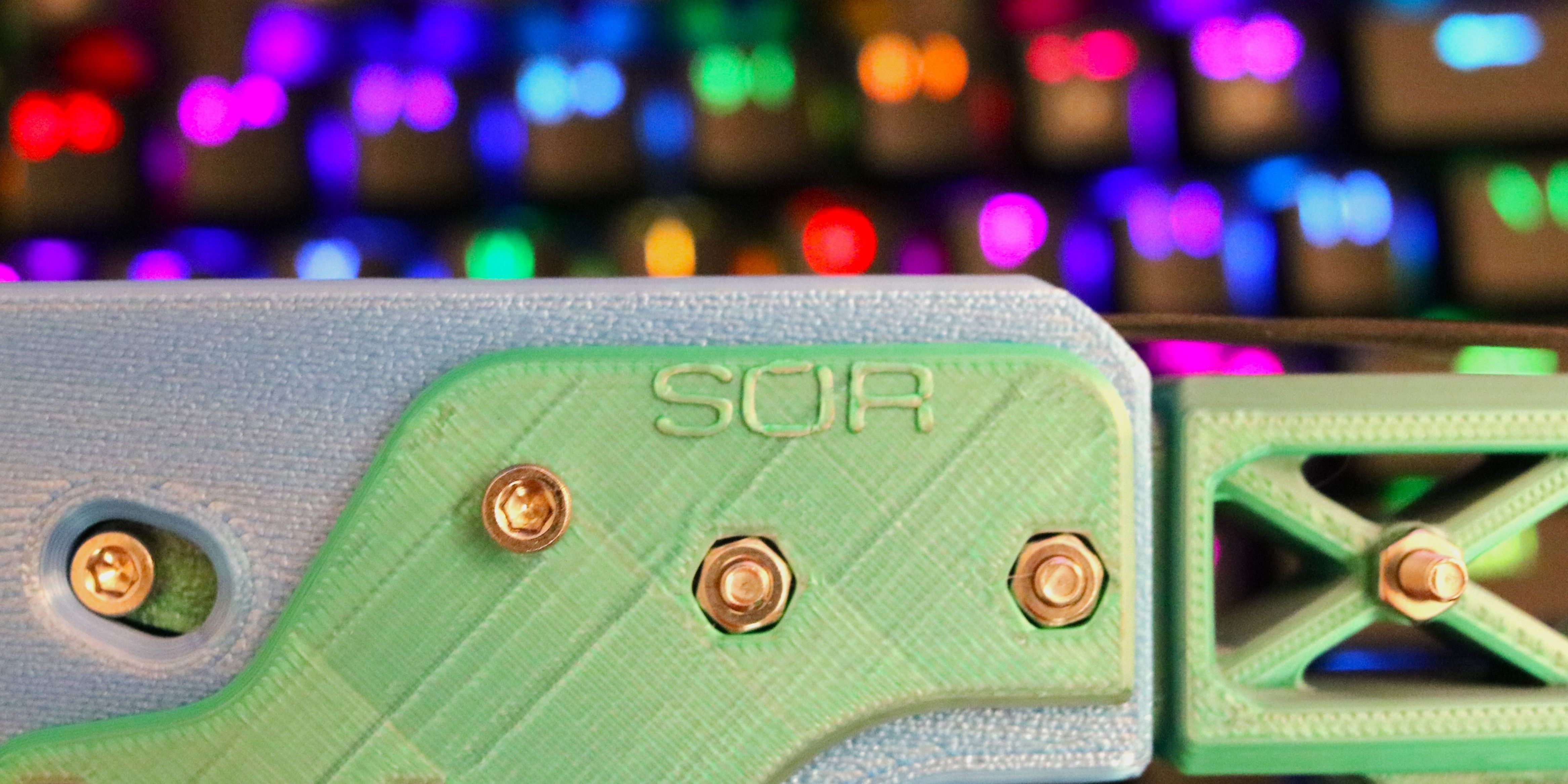 SQR Pistol - Rubber Band Shooting Gun 3D print model_6