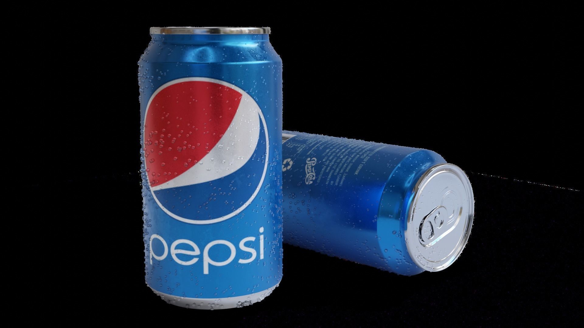 Pepsi can 3D model_1