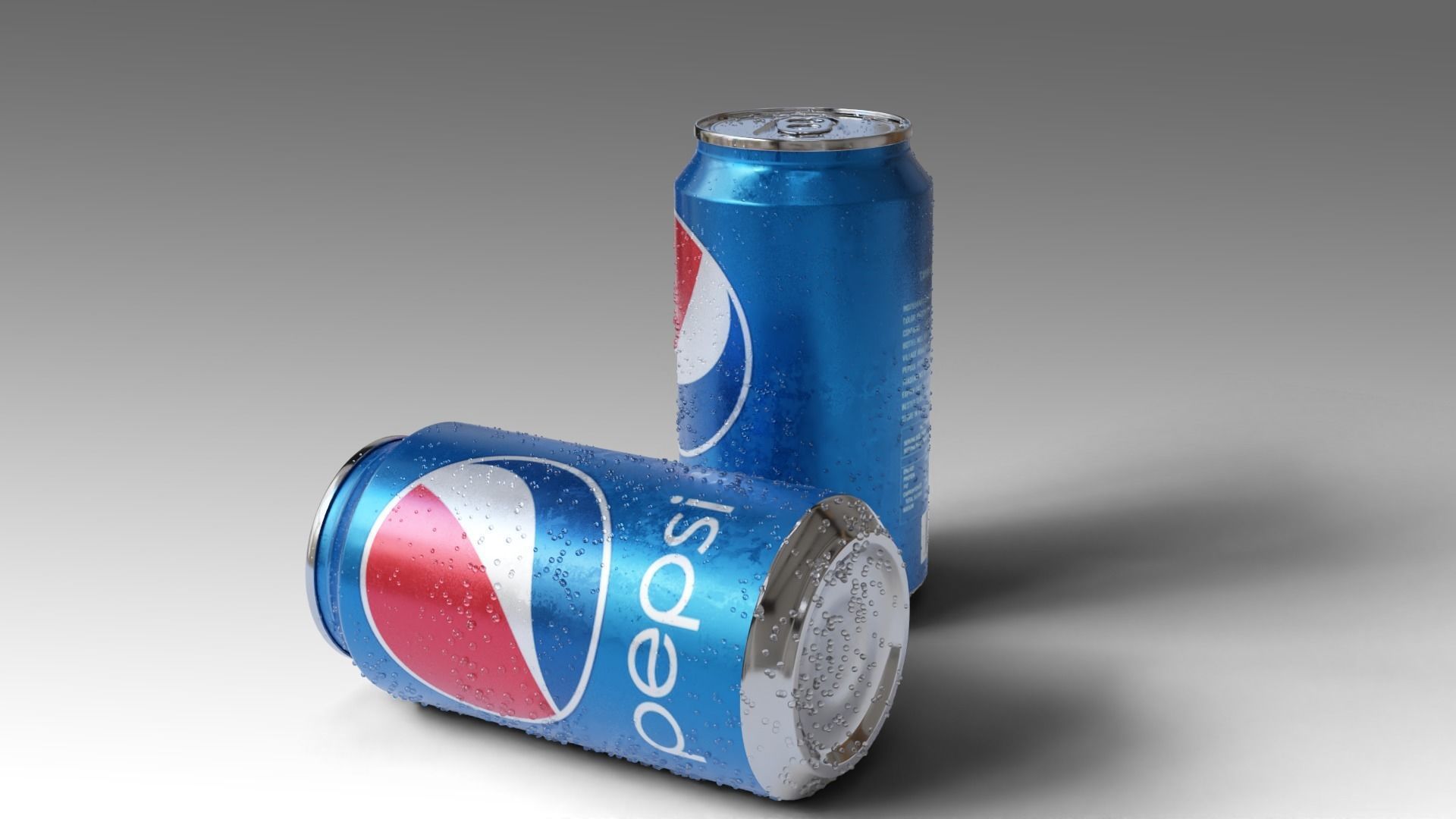 Pepsi can 3D model_5