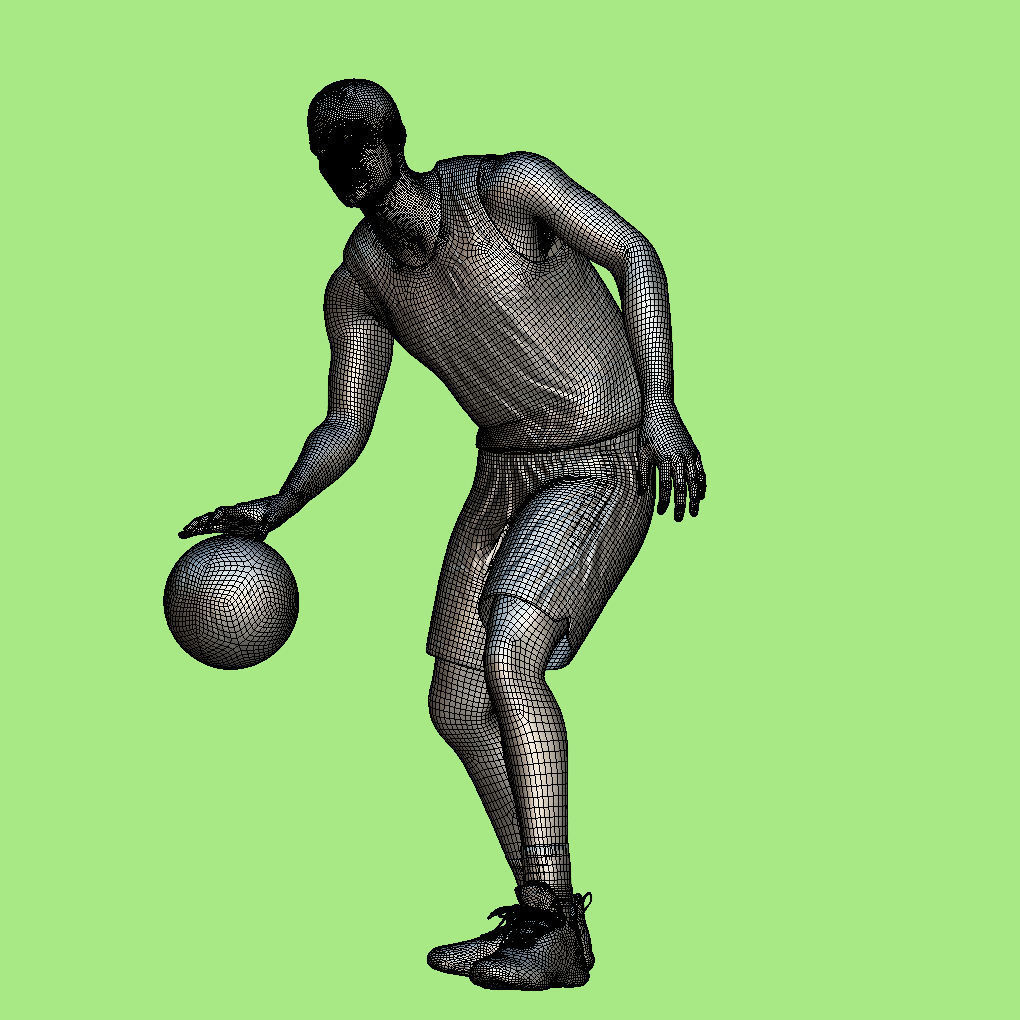 Tony Parker San Antonio Spurs 3D model_7