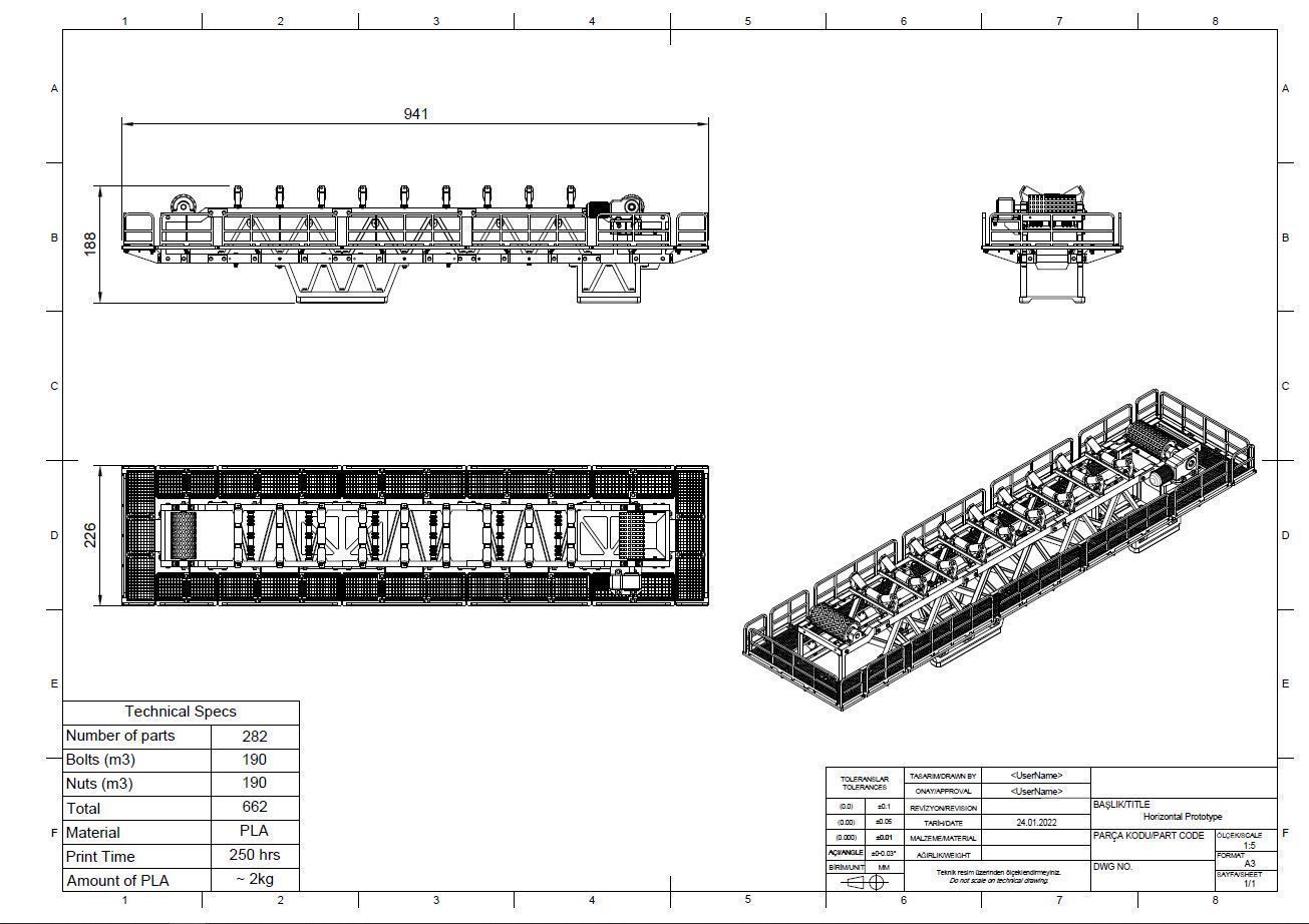 Conveyor 3d Print Ready Model 3D print model_1