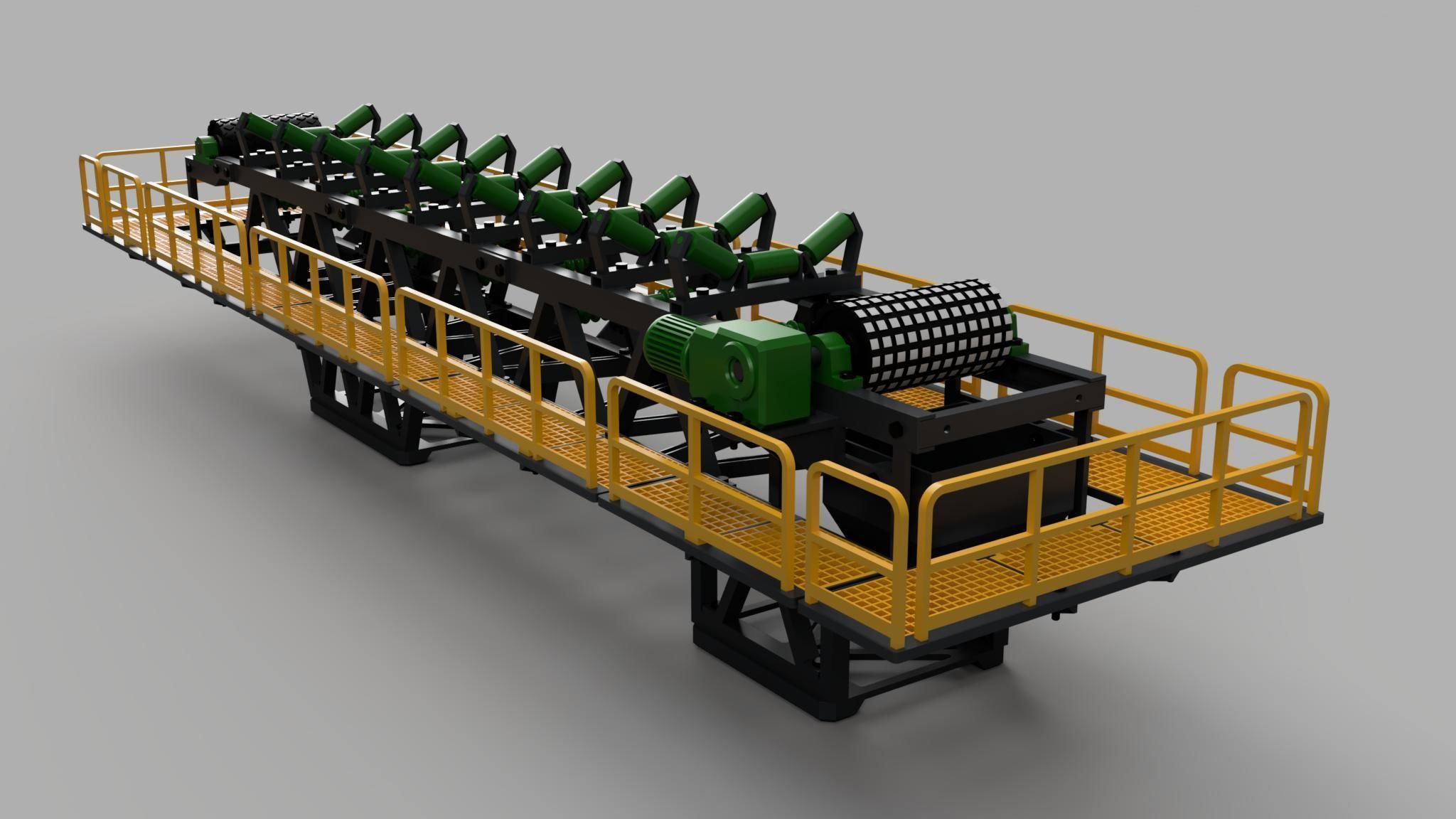 Conveyor 3d Print Ready Model 3D print model_15