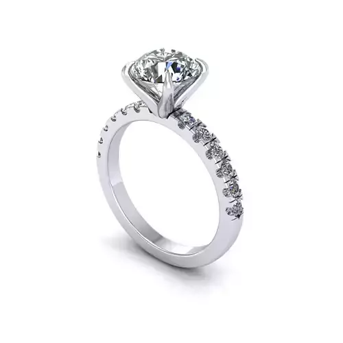 Solitaire Women Diamond Fashionable Ring