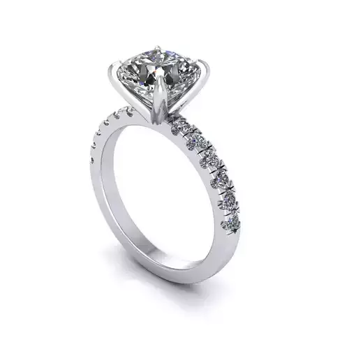 Solitaire Diamond Fashion Ring R5