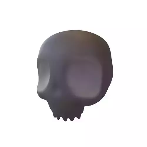 Cartoon Skull v2 005