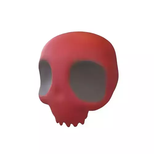 Cartoon Skull v2 006