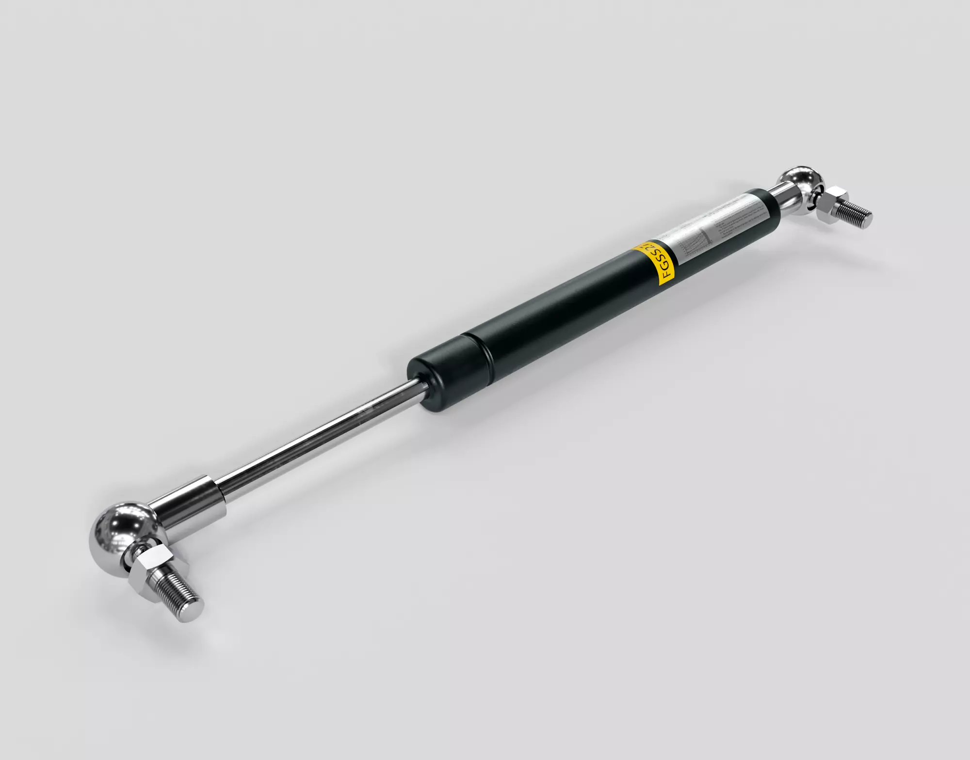 gas spring 3D model_0