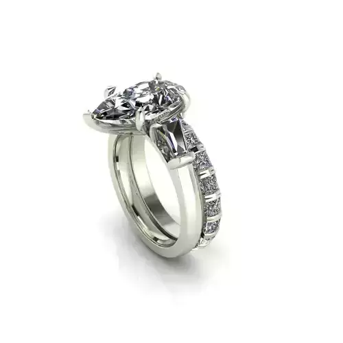 Matching Diamond Wedding Ring R3