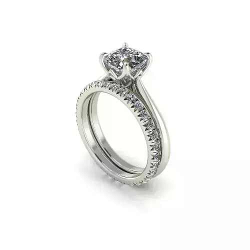 Matching Women Engagement Ring R13