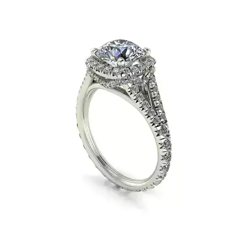 Solitaire Women Diamond Engagement Ring R8