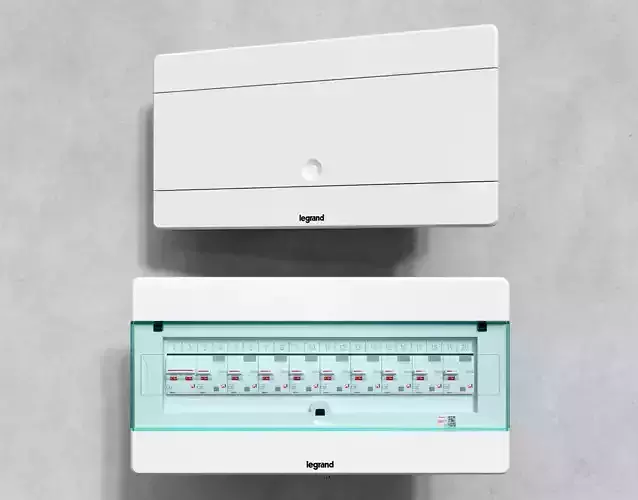 Distribution box 3D model