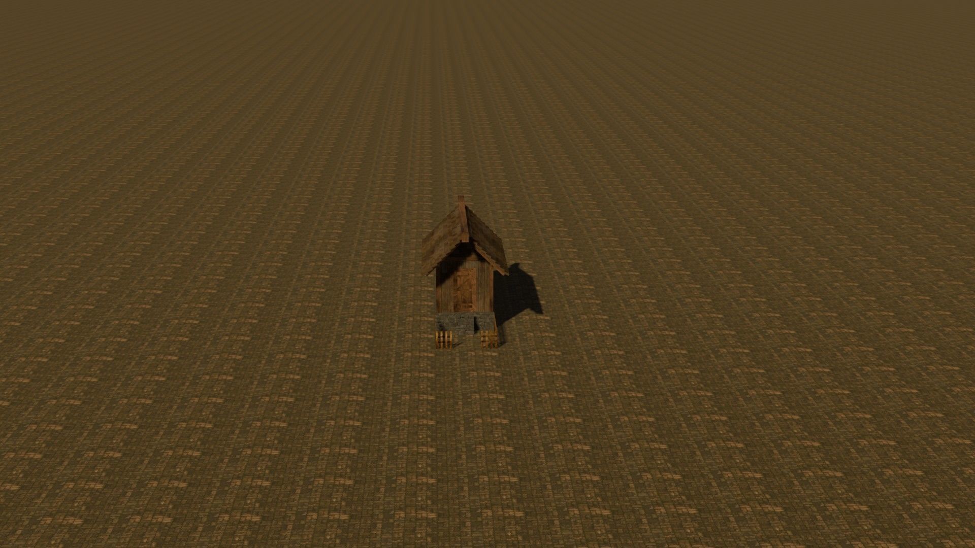 Medieval House 7 Free low-poly 3D model_17